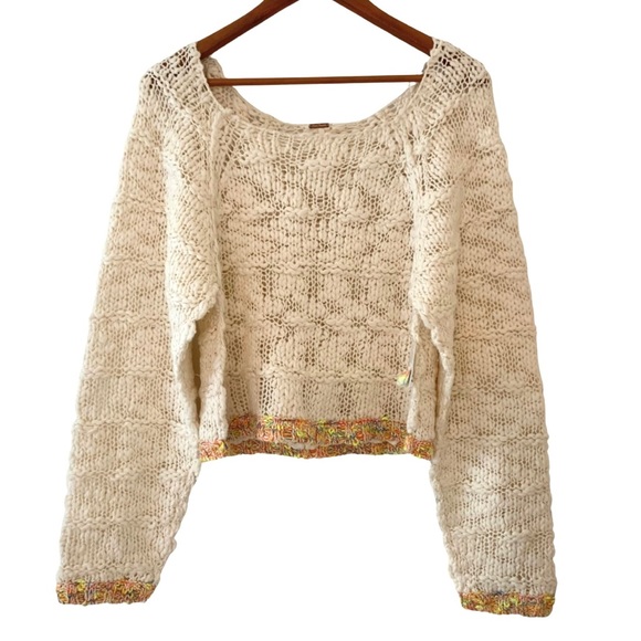 Free People West Palm Sweater / Size Small - Picture 2 of 4